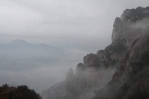 Going up to Montserrat