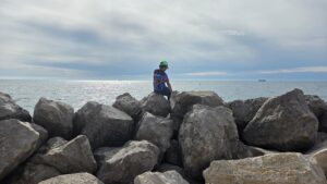 Looking Out in Piran